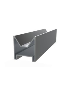 Perfiles, uniones, guías y empalmes para estructura de apoyo. Unión de aluminio para perfil PSE-A