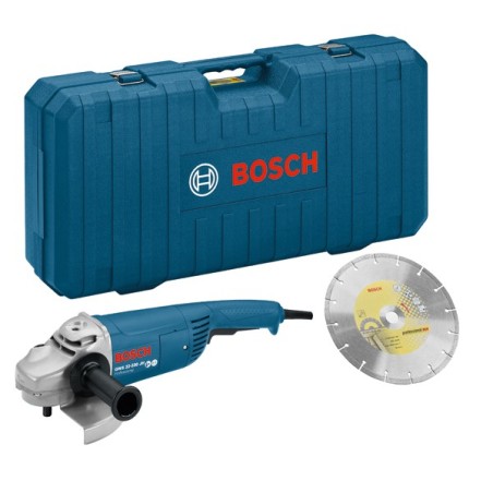Amoladora 230 Mm Disco Maletin Bosch 2200 W Gws22 230jh