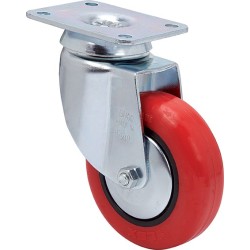 Rueda 2/2522c Sin Freno Poliuretano