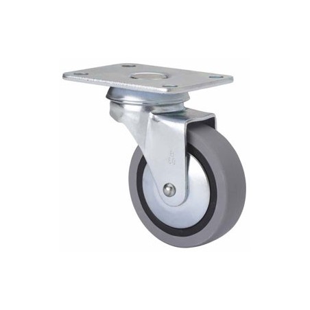 Rueda Goma Gris D.60