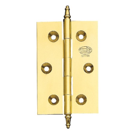 Bisagra Mod. 1003 50x40 Latón Pulido Barniz