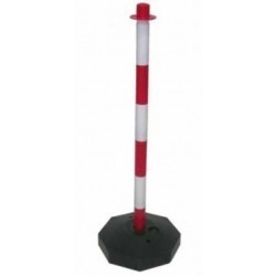 Poste Cadena  Blanco-rojo